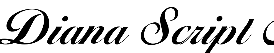 Diana Script Agency Bold Plain:001.000 cкачати шрифт безкоштовно