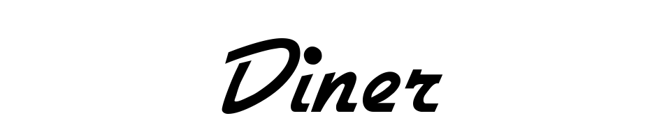 Diner Font Download Free