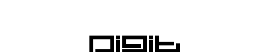 Digit Font Download Free