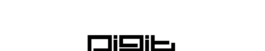 Digit Font Download Free