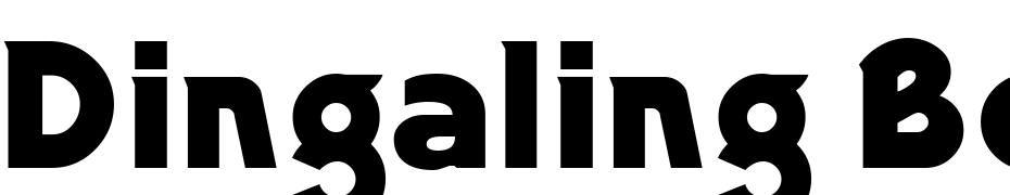Dingaling Bold Regular Font Download Free