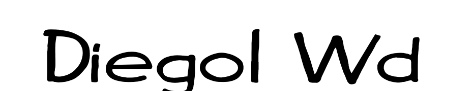 Diego1 Wd Font Download Free
