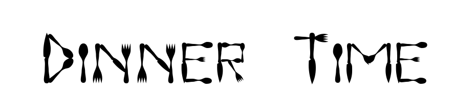 Dinner Time Font Download Free