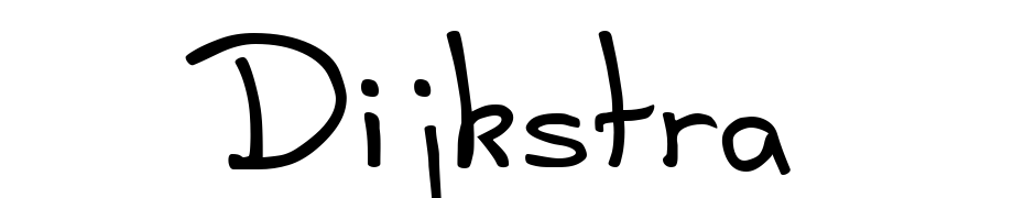 Dijkstra Font Download Free