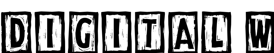 Digital Woodcuts Open ITC TT Font Download Free