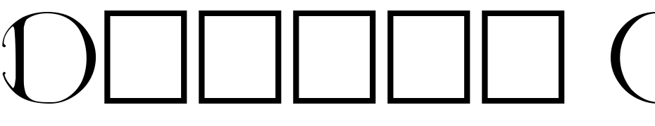 Dieter Caps Regular Font Download Free