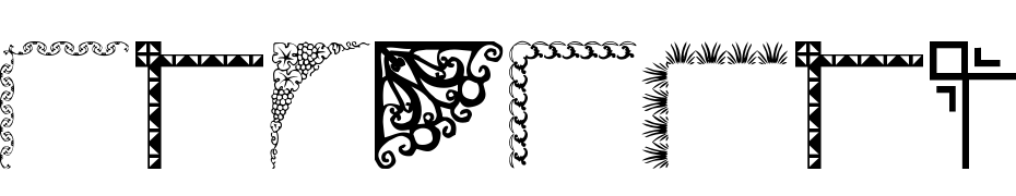 Designer Corners Font Download Free