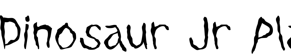 Dinosaur Jr Plane Font Download Free