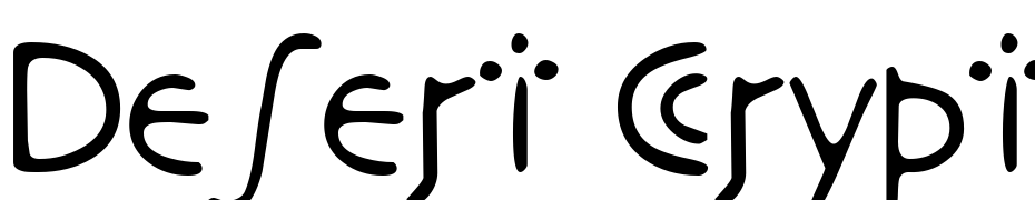 Desert Crypt Font Download Free