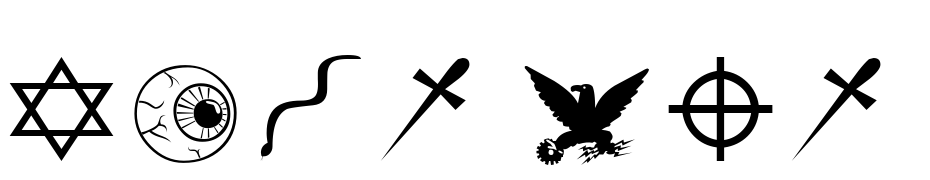 Dead End Dingbats SSi Font Download Free