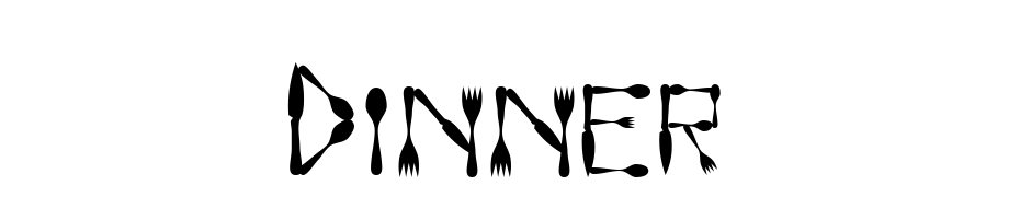 Dinner Font Download Free