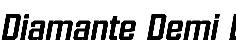 Diamante Demi Bold Ita Font Download Free