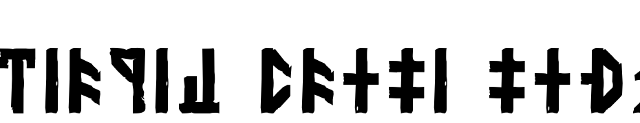Dethek Stone Normal Font Download Free
