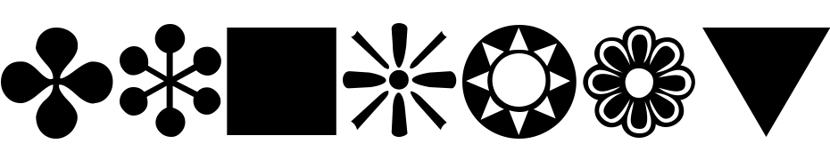 Dingbats One Font Download Free