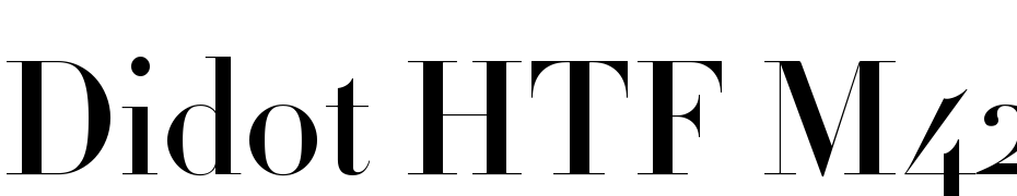 Didot HTF M42 Medium Font Download Free
