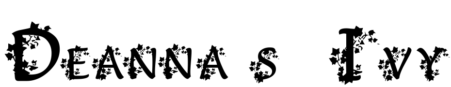 Deanna's Ivy Font Download Free