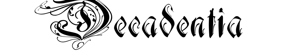 Decadentia Font Download Free