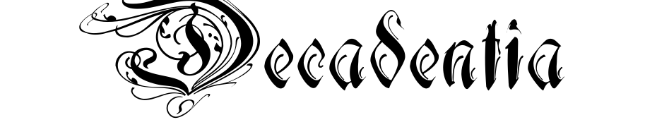 Decadentia Font Download Free