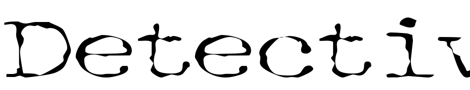 Detective Extended Font Download Free