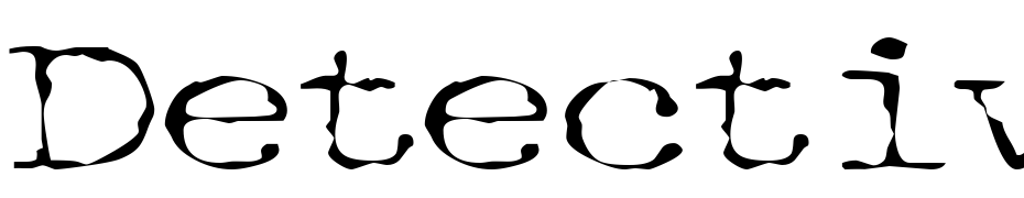 Detective Extended Font Download Free