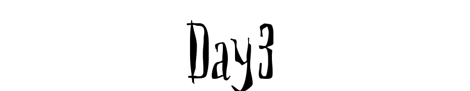 Day3 Font Download Free