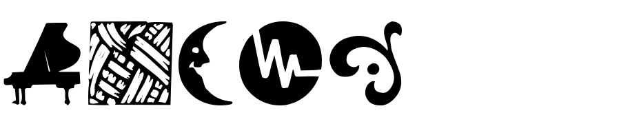 Davys Other Dingbats Medium Font Download Free