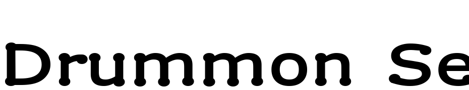 Drummon Semi Bold Font Download Free
