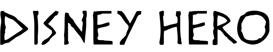 Disney Heroic Font Download Free
