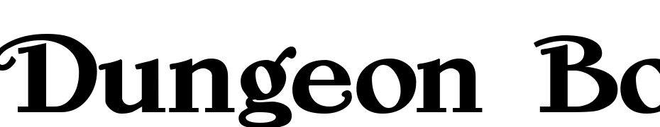 Dungeon Bold Font Download Free