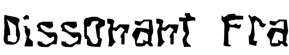 Dissonant Fractured Font Download Free