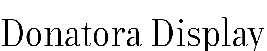 Donatora Display OSF Font Download Free