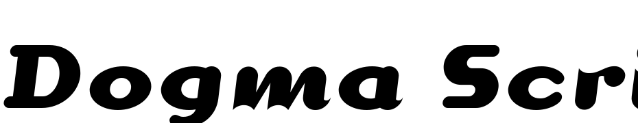 Dogma Script Bold Font Download Free