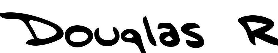 Douglas Regular Font Download Free