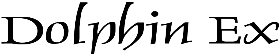 Dolphin Extended Normal Font Download Free