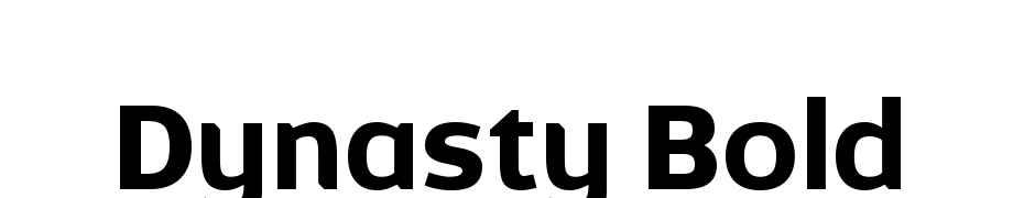 Dynasty Bold Font Download Free