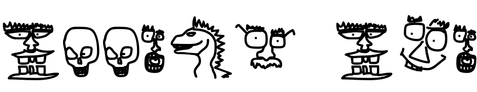 Doodle Dudes Of Doom Font Download Free