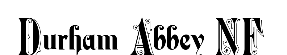 Durham Abbey NF cкачати шрифт безкоштовно
