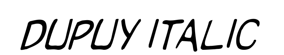 Dupuy Italic Font Download Free