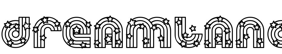Dreamland Stars Font Download Free