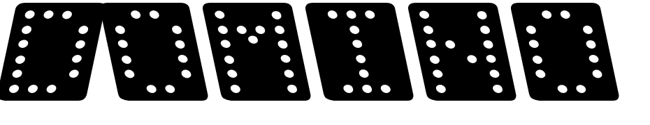 Domino Square Kursiv Font Download Free