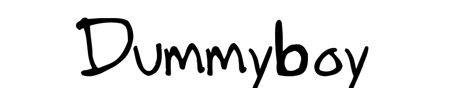Dummyboy Font Download Free