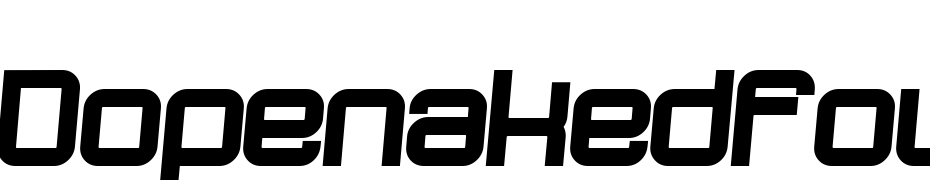 Dopenakedfoul Phatrelaxed Font Download Free