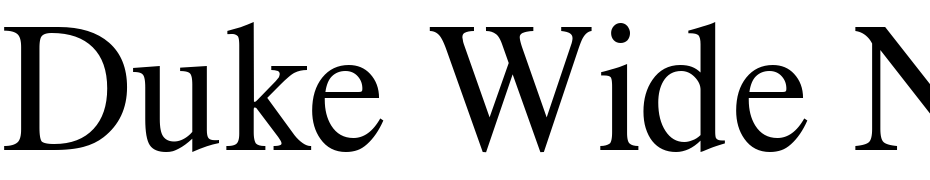 Duke Wide Normal Schrift Herunterladen Kostenlos