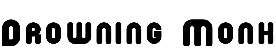 Drowning Monkey Font Download Free