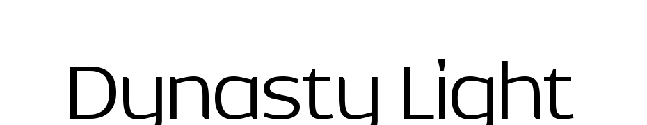 Dynasty Light Font Download Free