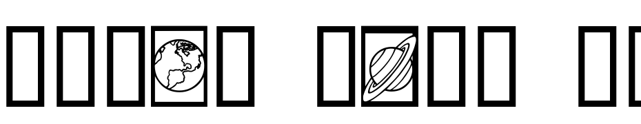 Dover Sun, Planets, Stars Font Download Free