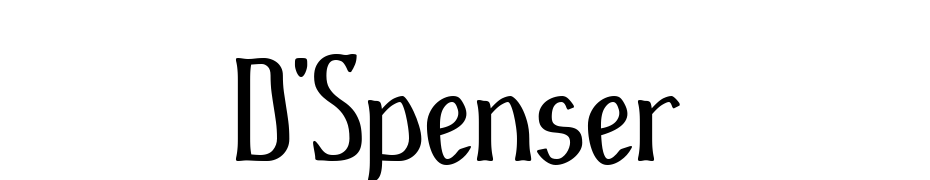 D'Spenser Font Download Free