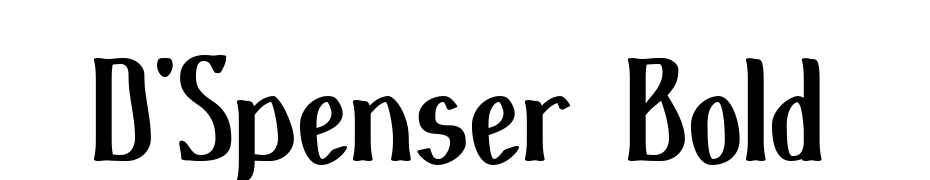 D'Spenser Bold Font Download Free