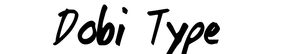 Dobi Type Font Download Free