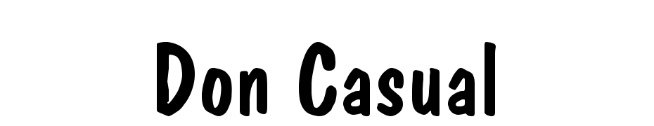 Don Casual Font Download Free